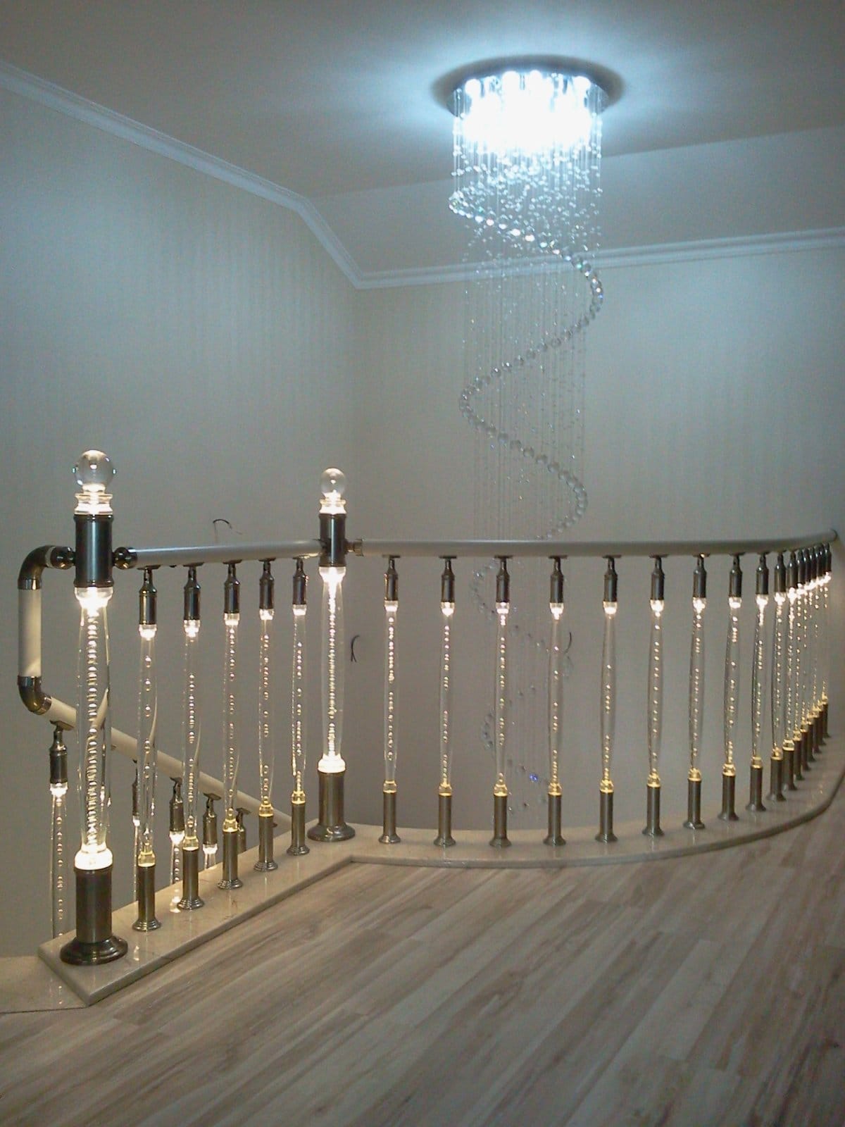 Balustrade din Plexiglas