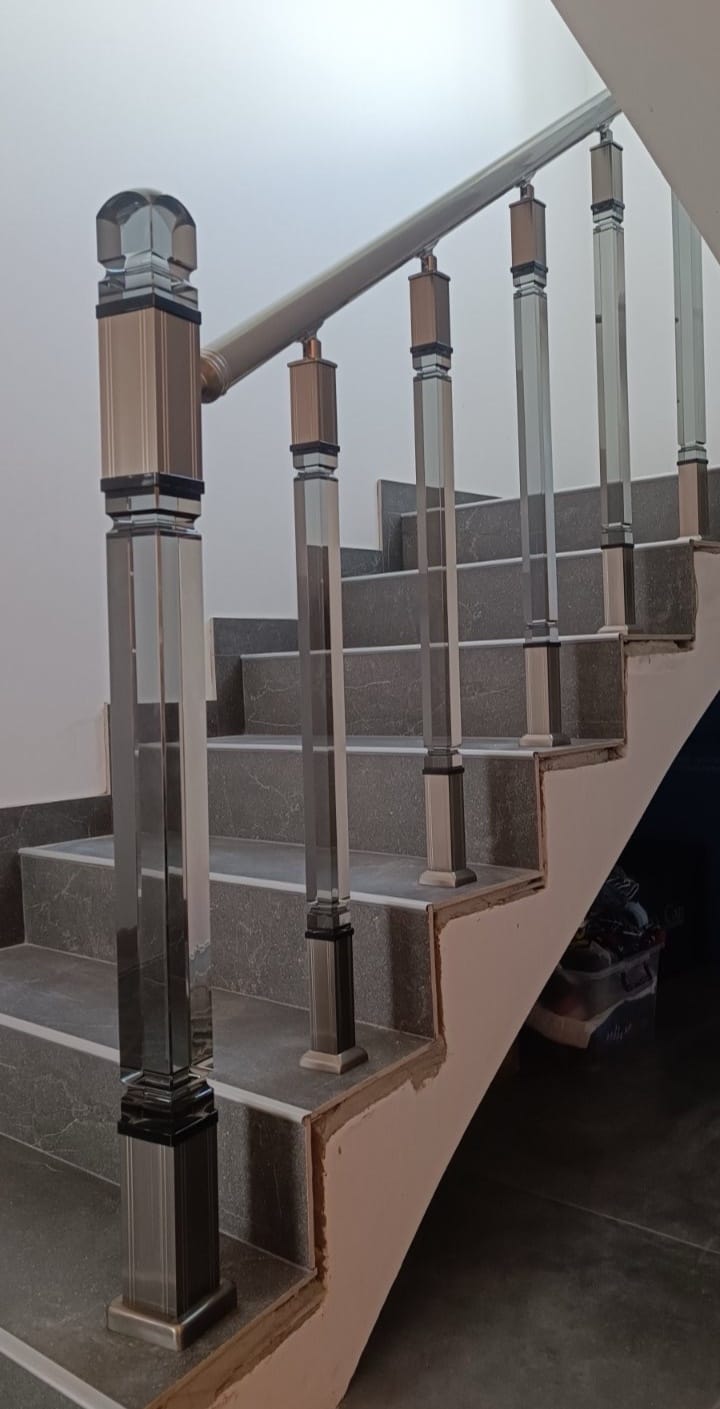 Balustrade din Plexiglas
