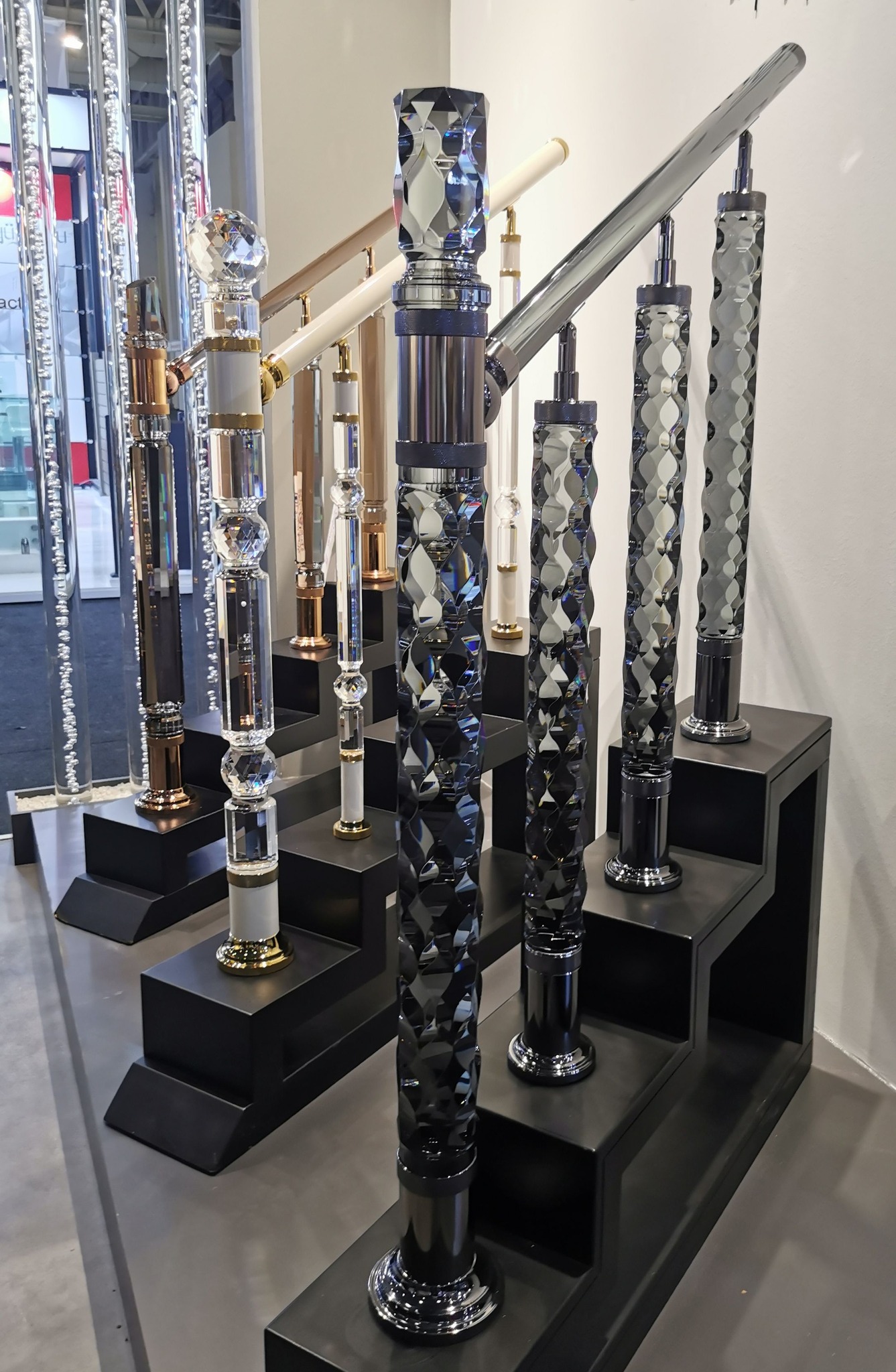 Balustrade din Plexiglas