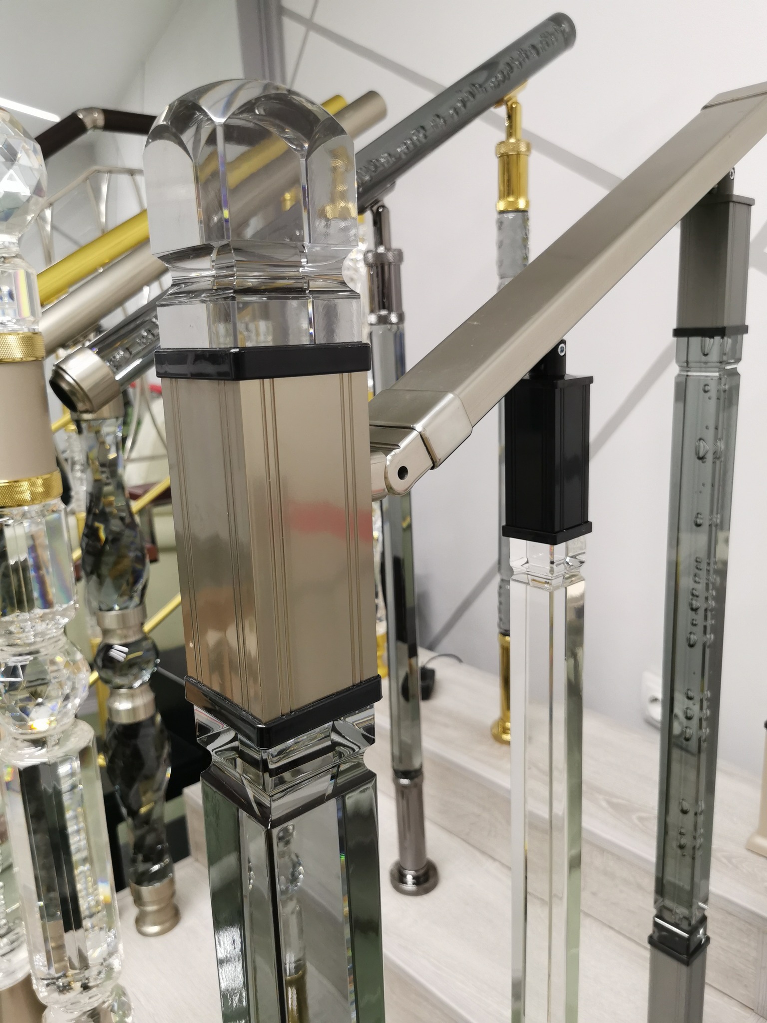 Balustrade din Plexiglas