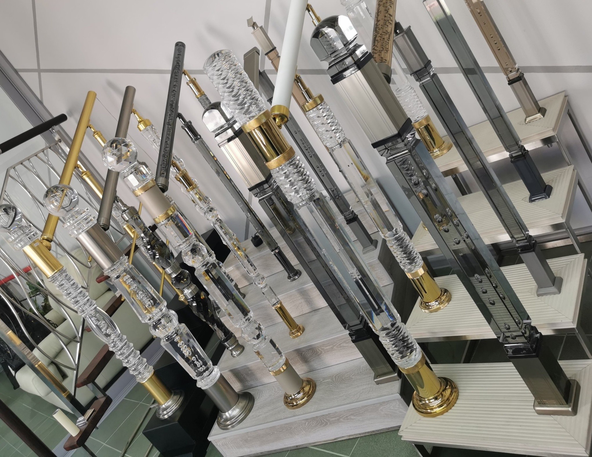 Balustrade din Plexiglas