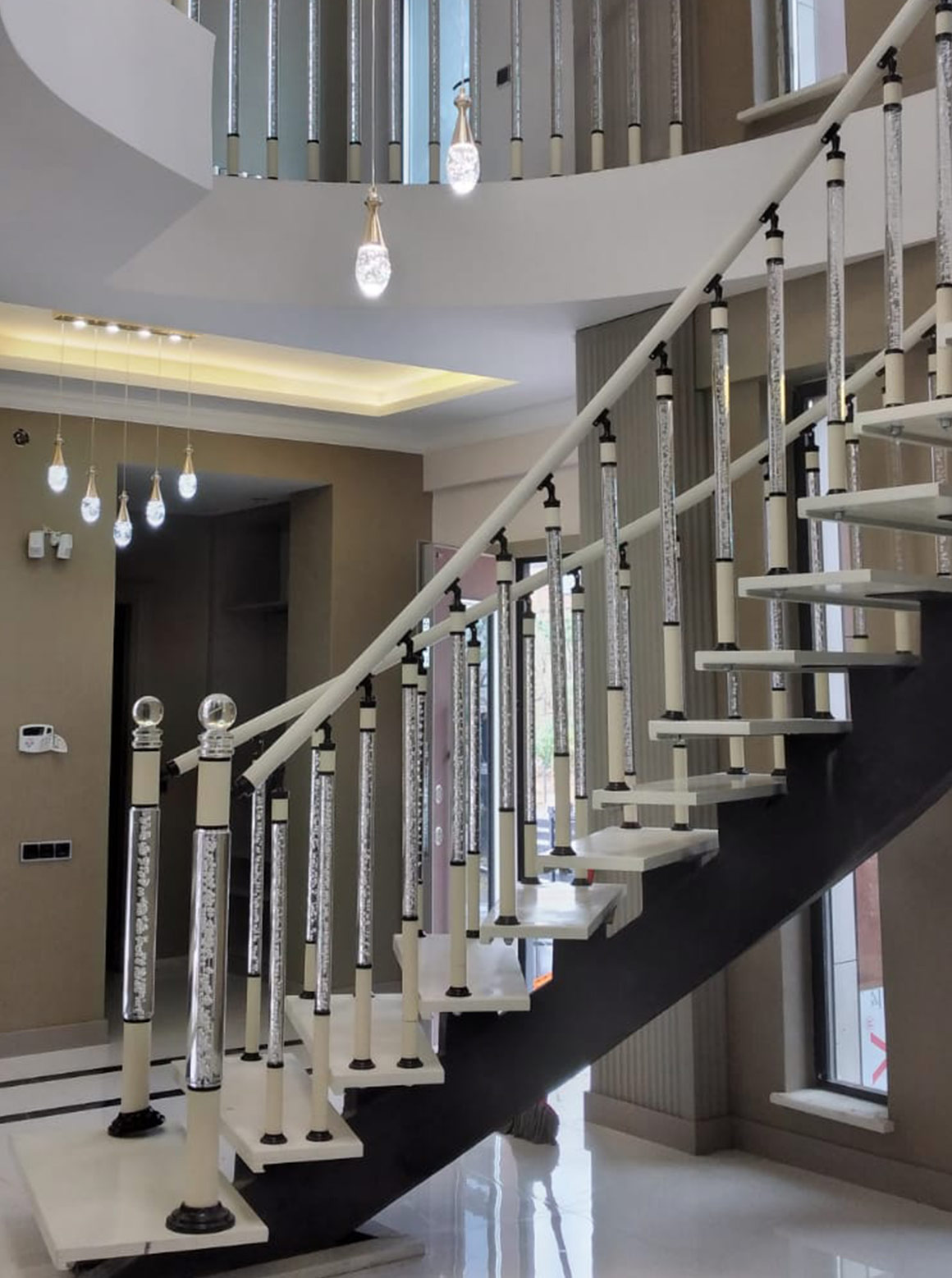 Balustrade din Plexiglas