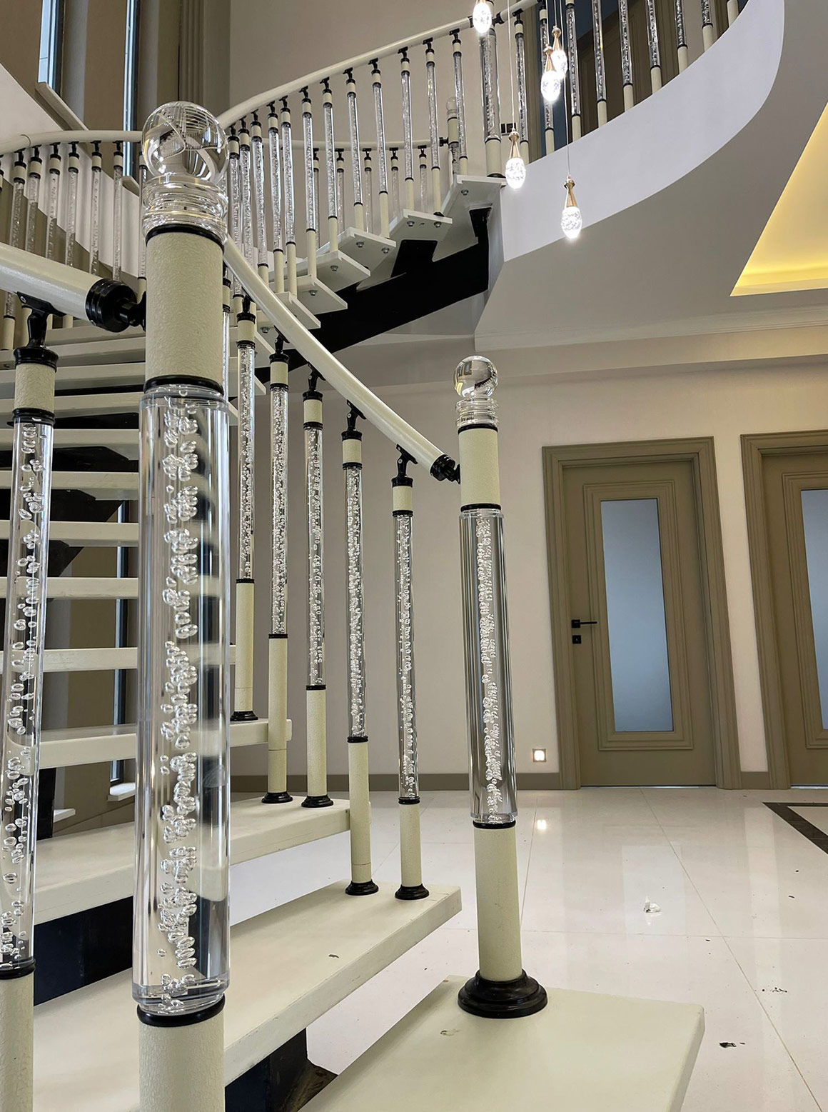 Balustrade din Plexiglas