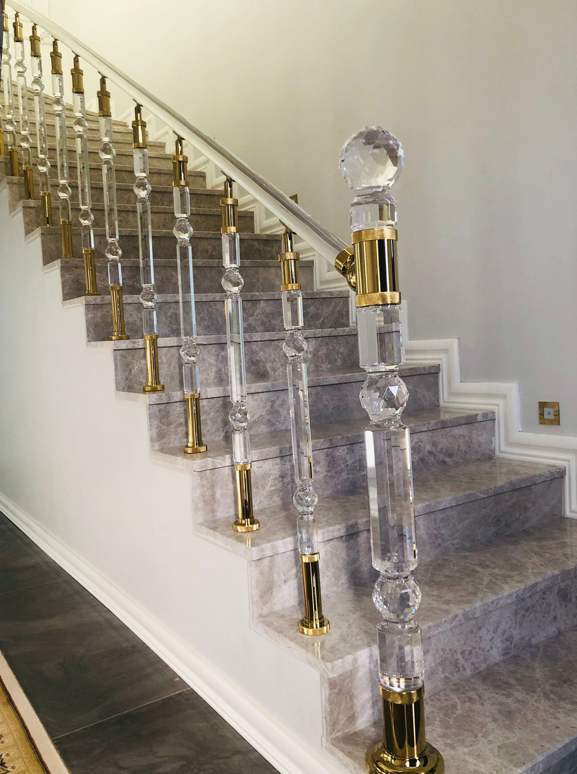 Balustrade din Plexiglas