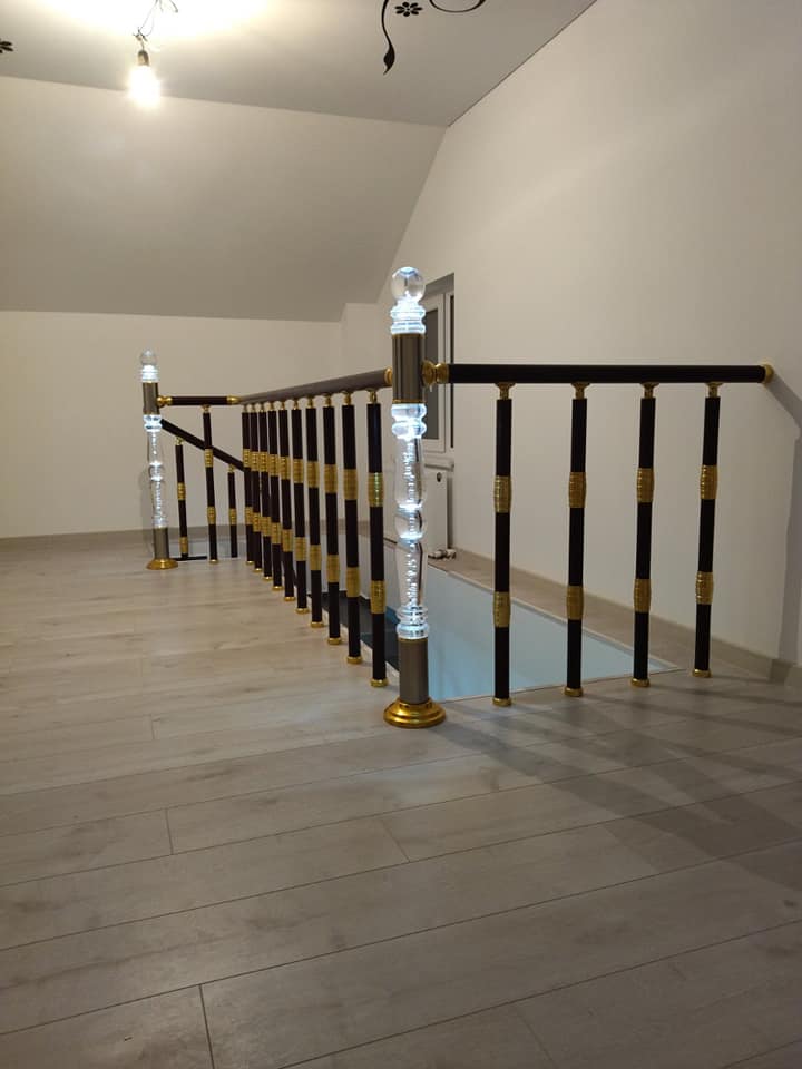 Balustrade din Plexiglas