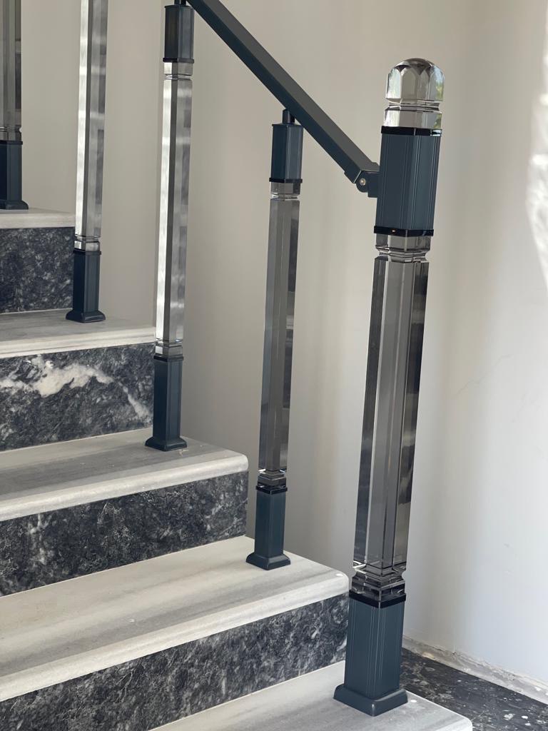 Balustrade din Plexiglas