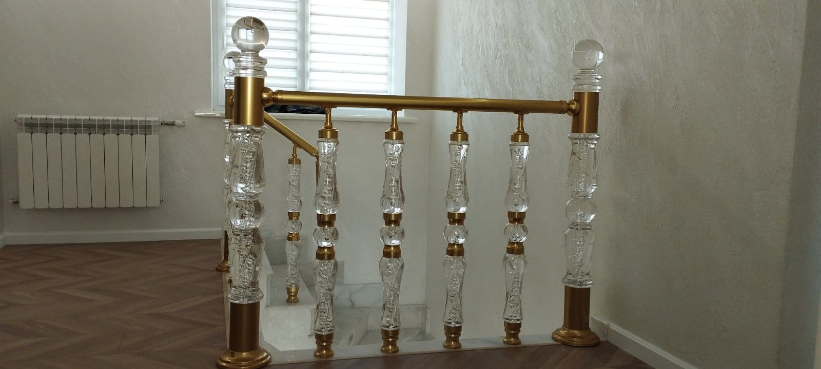 Balustrade din Plexiglas