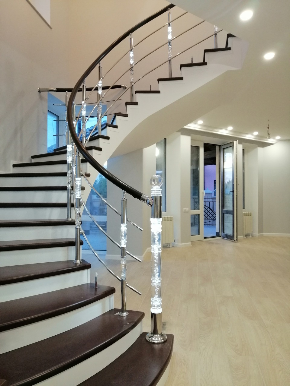 Balustrade din plexiglas